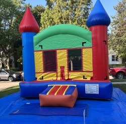 Blue and Yellow Castle