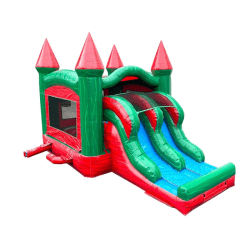 bounce20house20marble20red2 1764089812 Dual Lane Marble Combo