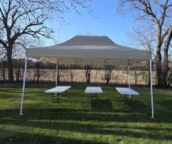 pop up tent (10'x15')