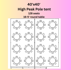 19 1769538029 40'x40' High Peak Pole Tent