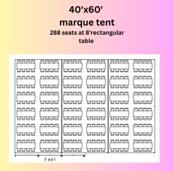21 1769537181 40'x60' Marquee Tent